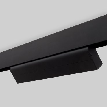 Nova Luce Rieti - luminaire pour système de profilés magnétiques - 40,7 x 3,4 x 11,6 cm - 22W LED inclus - noir - couleur de lumière blanc chaud