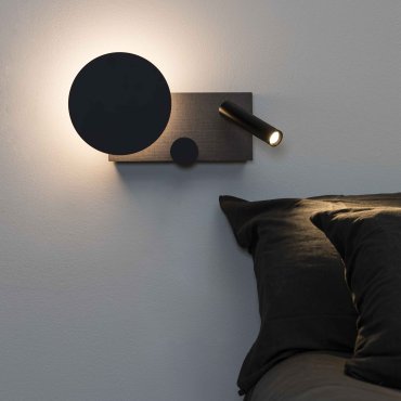 Faro Klee - applique murale - 27 x 3 x 16 cm - 10W+3W LED dimmable inclus - gris texturé