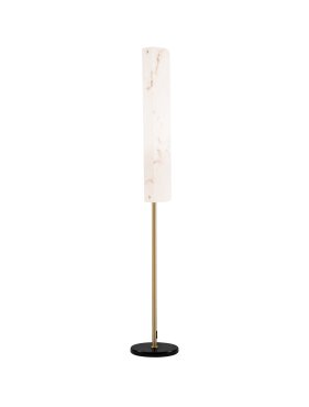 Nova Luce Aider - lampadaire - Ø 26 x 160 cm - 23W LED inclus - laiton doré
