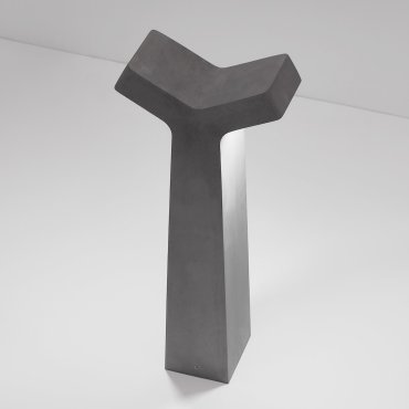 Nova Luce Aran - lampe de jardin - 13 x 70 x 14,5 cm - 2x 5W LED inclus - IP65 - gris