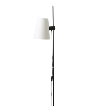 Faro Lupe - lampadaire - 150 cm - beige et noir