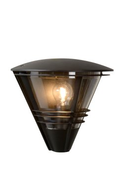 Lucide Livia - applique d'extérieur - 27 x 17,5 x 25 cm - IP44 - noir