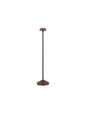 Nova Luce Arion - lampe de jardin - Ø 11 x 50 cm - 4W LED inclus - IP65 - corten