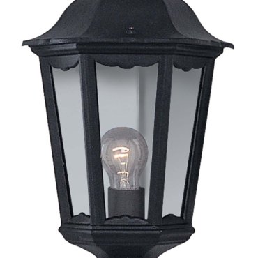 Searchlight Alex - applique d'extérieur - 26 x 43 cm - IP44 - noir
