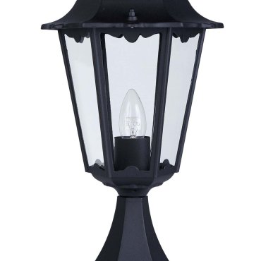 Searchlight Alex- lampe sur pied - Ø 23 x 50 cm - IP44 - noir
