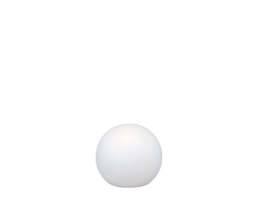 New Garden Buly 30 - lampe de table solaire - Ø 30 x 19 x 26,5 cm - 1W RGB LED inclus - IP68 - blanc