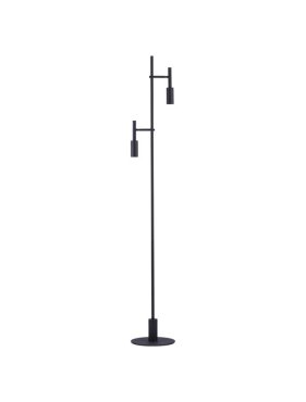 Nova Luce Joy - lampadaire - Ø 25 x 161 cm - 14W LED inclus - noir sable