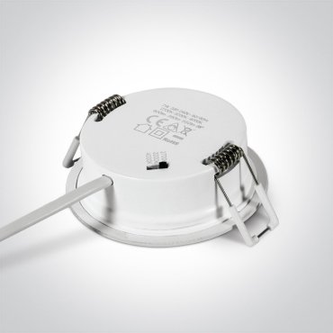 ONE Light IP65 CCT V - spot encastré - Ø 85 mm, Ø 72 mm encastré - 7W LED dimmable inclus - IP65 - blanc