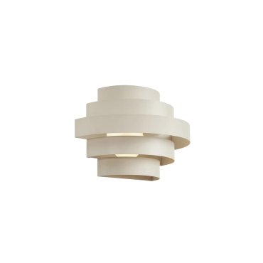 VK Lighting Aleria - applique murale - Ø 37 x 26 cm - 3 niveaux dimmables - 11W LED inclus - beige