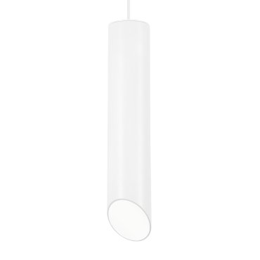 Nova Luce Pero - lampe suspendue - Ø 6 x 150 cm - blanc