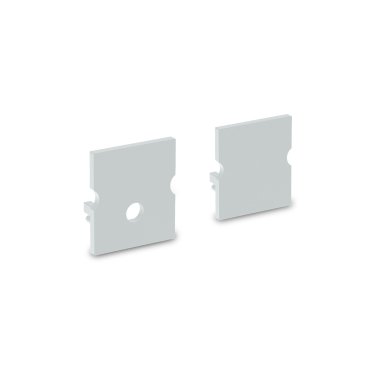 ONE Light Dark Light Profiles - profilé encastré - 6,3 x 2,6 cm - longueur 200 cm - blanc