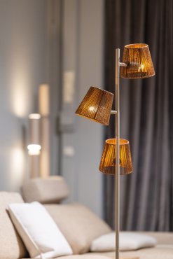 ETH Daan - lampadaire - Ø 24,5 x 160 cm - sable