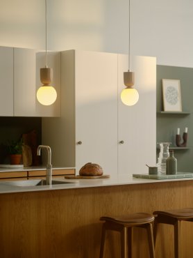 Nordlux Sadie - lampe suspendue - Ø 15 x 230,2 cm - marron