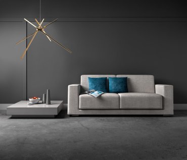 Maxlight Spider - lampe suspendue - Ø 114 x 200 cm - 33W LED inclus - or