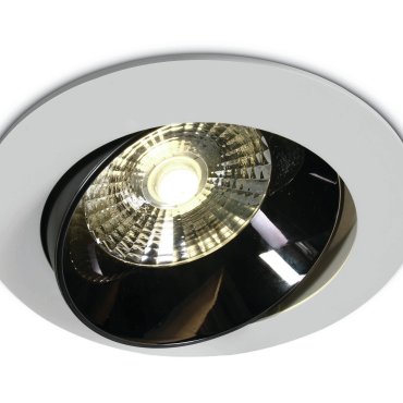 ONE Light Dark Mirror Reflector - spot encastré - Ø 160 mm, Ø 140 mm encastrable - 20W LED inclus - blanc