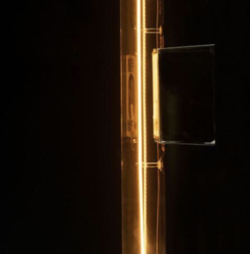 Segula Lampe LED - Design Line - Ø 3 x 50 cm - S14d - 8W dimmable - 1900K - fumé
