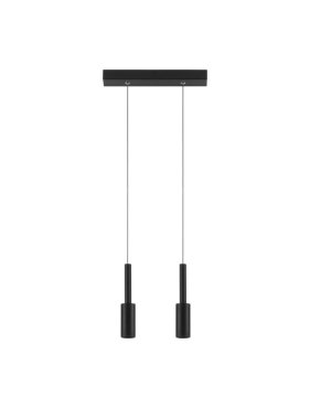 Nova Luce Joy - suspension - 30 x 3 x 200 cm - 14W LED inclus - noir sable
