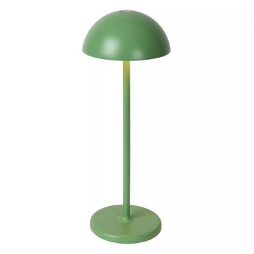 Lucide Joy - lampe de table rechargeable - Ø 12 x 32 cm - 1,5W LED dimmable inclus - IP54 - vert