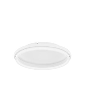 Nova Luce Willow - plafonnier - Ø 45 x 6 cm - 38W LED inclus - blanc sable
