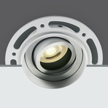 ONE Light Trimless GU10 Range - spot encastrable - Ø 120 mm, Ø 82 mm encastrable - blanc