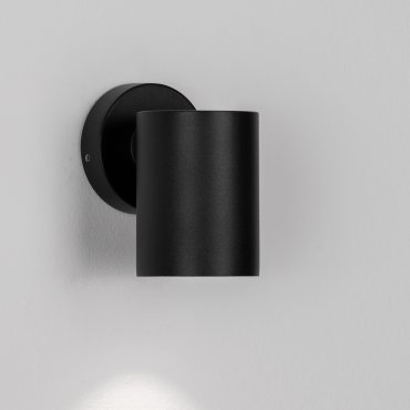 Nova Luce Jackie - applique murale extérieure - Ø 6 x 8 x 8 cm - 3W LED inclus - IP65 - anthracite foncé