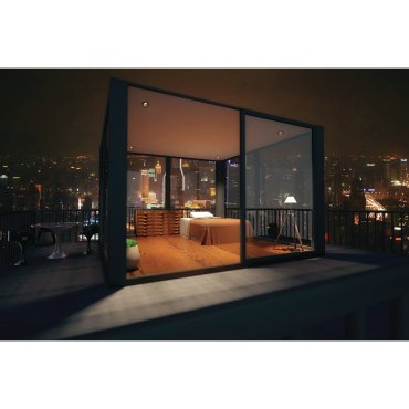 ONE Light Chill Out - spot encastré - Ø 79 mm, Ø 72 mm encastrable - noir et cuivre