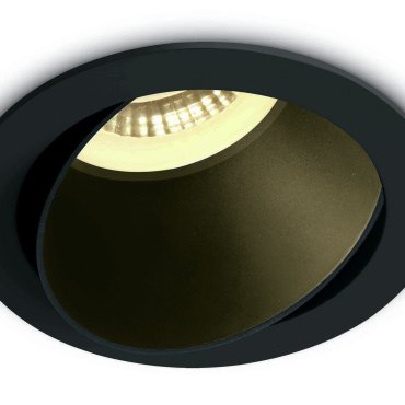 ONE Light Chill Out - spot encastrable - Ø 79 mm, Ø 72 mm encastrable - noir