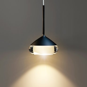 Artdelight Phoenix - lampe suspendue - Ø 11,6 x 208,2 cm - 7W dimmable led inclus - noir
