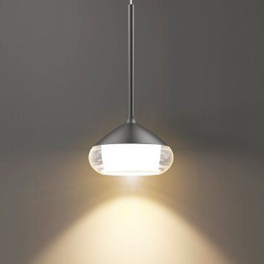 Artdelight Phoenix - lampe suspendue - Ø 11,6 x 208,2 cm - 7W dimmable led inclus - gris mat