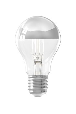 Calex Lampe diamant à filament LED - Ø 6 x 10 cm - E27 - 4W - dimmable - 2700K - transparent avec réflecteur