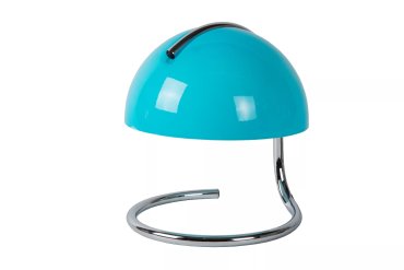 Lucide Cato - lampe à poser - Ø 23,5 x 25 cm - bleu