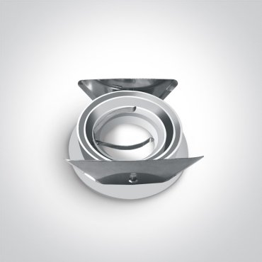 ONE Light Dual Ring Range - spot encastré - Ø 92 mm, Ø 80 mm encastré - blanc