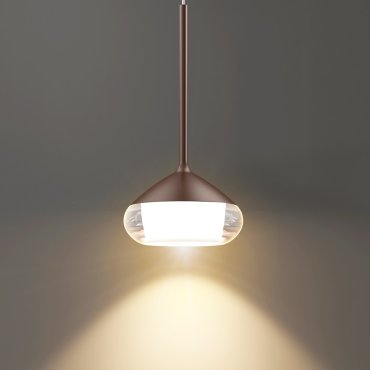 Artdelight Phoenix - lampe suspendue - Ø 11,6 x 208,2 cm - 7W dimmable led inclus - bronze brossé
