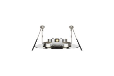 Integral LED Milan - spot à encastrer - Ø 85 mm, Ø 70 mm à encastrer - IP65 - nickel satiné