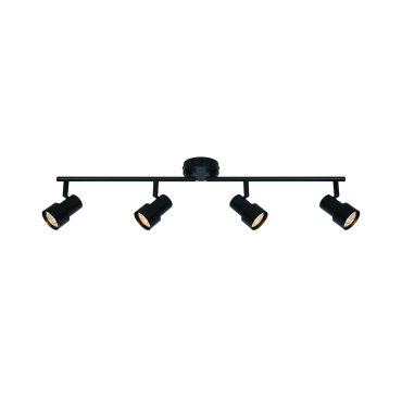 Nordlux Boston - spot en saillie 4L - 71 x 15,5 x 5,5 cm - noir