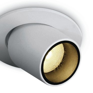 ONE Light Moving Inner Cylinder Range - spot en saillie 1L - Ø 5,2 cm - 3W LED inclus - blanc