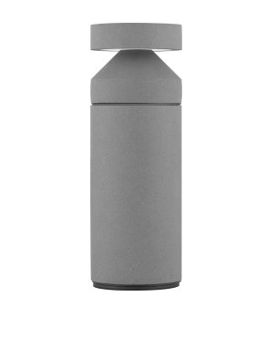 Nova Luce Navy - lampe de jardin - Ø 19,2 x 54,5 cm - 20W LED inclus - IP65 - gris