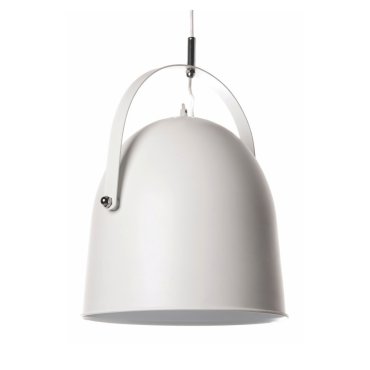 Artdelight Cooper - lampe suspendue - Ø 35 x 185 cm - blanc