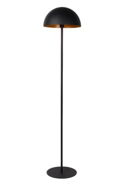 Lucide Siemon - lampadaire - Ø35 x 160 cm - noir