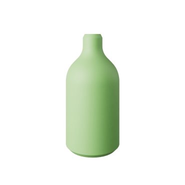 Creative Cables - Douille E27 en silicone avec serre-câble caché - Ø 4,4 x 9,2 cm - vert doux