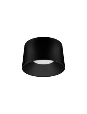 Nova Luce Atil - plafonnier - Ø 50 x 30 cm - 35W LED inclus - noir sablé