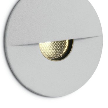 ONE Light Indoor/Outdoor Decorative Wall Recessed - applique murale encastrée - Ø 4,2 x 3,7 cm - 1W dimmable LED inclus - IP65 - blanc