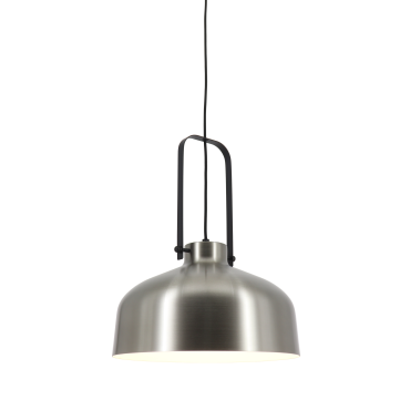 Artdelight Mendoza - lampe suspendue - Ø 37,5 x 176 cm - acier et noir