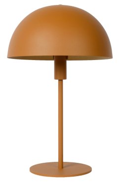 Lucide Siemon - lampe à poser - Ø25 x 40 cm - jaune ocre
