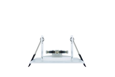 Integral LED London - spot encastré - 85 x 85 mm, Ø 70 mm encastré - IP65 - blanc