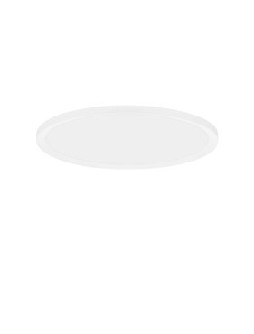 Nova Luce Aoton - plafonnier - Ø 40 x 5 cm - 35W dimmable LED inclus - blanc sablé