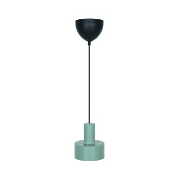 Nordlux Matis - lampe suspendue - Ø 12,5 x 200 cm - vert poudré