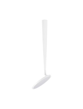 Nova Luce Ekei - plafonnier - Ø 20 x 55 cm - 14W LED inclus - blanc sablé
