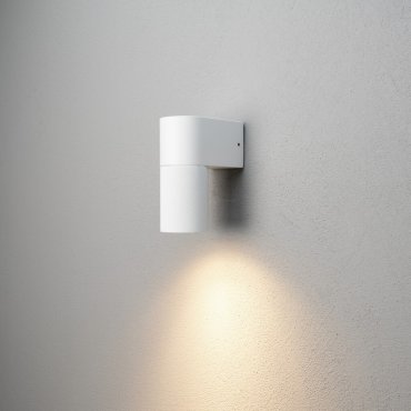 Konstsmide Temi Down - applique murale extérieure - 6,5 x 11,5 x 14,5 cm - IP54 - blanc