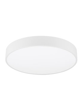 Nova Luce Hadon - plafonnier - Ø 50 x 7 cm - blanc sablé